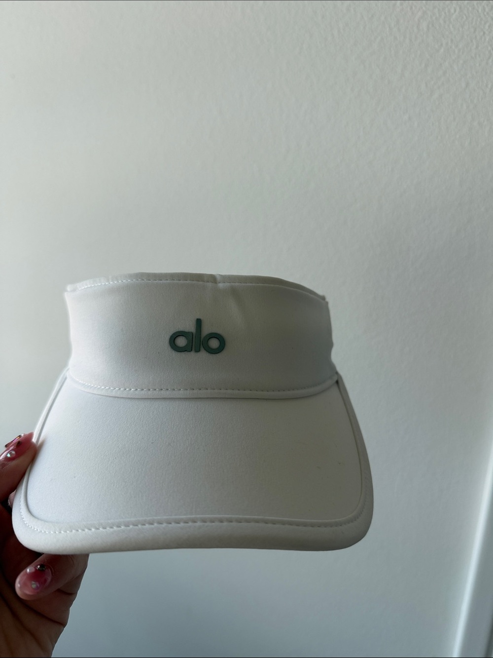 Alo White eclipse Visor - Picture 5 of 6
